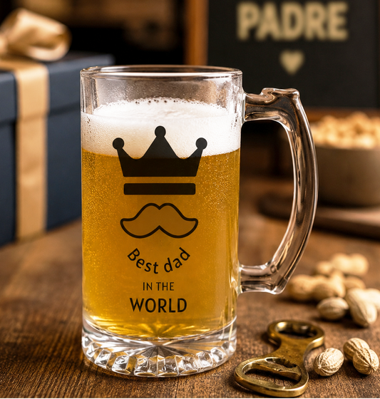 Chop Cervecero Best Dad in the World | Chop Cervecero Papá | Chop Transparente