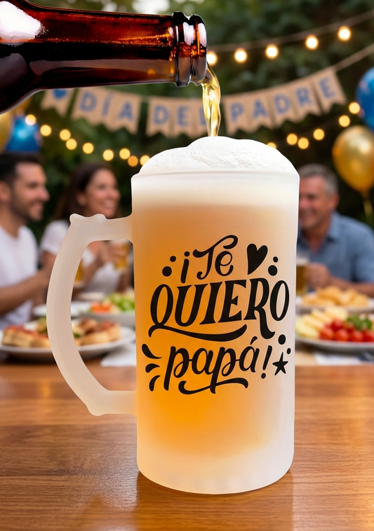 Chop Cervecero Te quiero papá! | Chop Cervecero Papá | Chops Pavonado