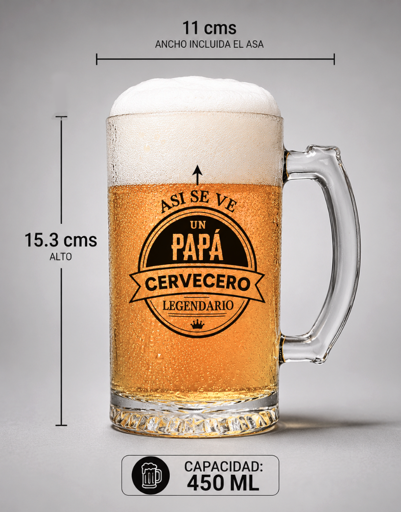 Así se ve un Papá Cervecero Legendario