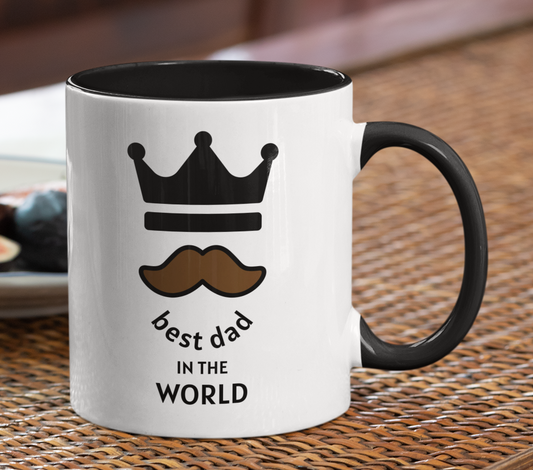Taza Best Dad in the World - Taza para Papá