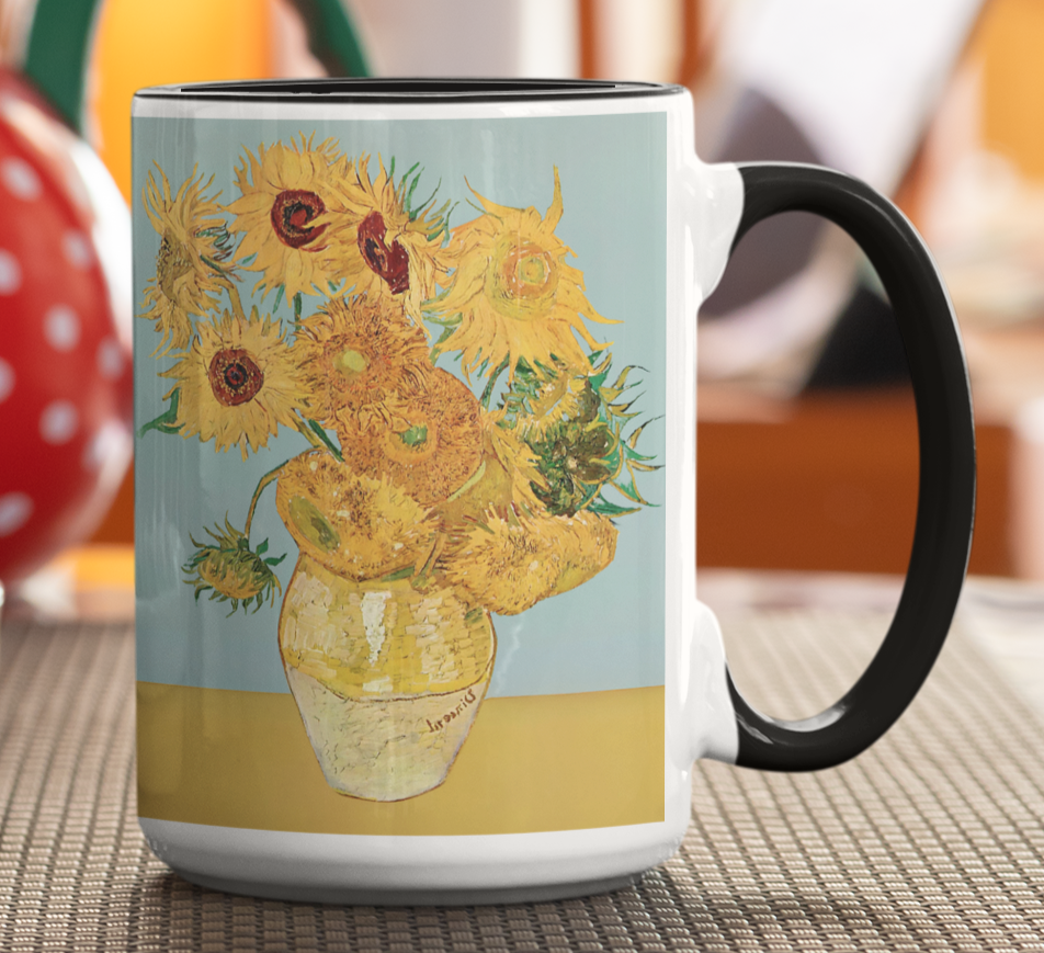 Taza Los Girasoles Van Gogh - Taza Van Gogh