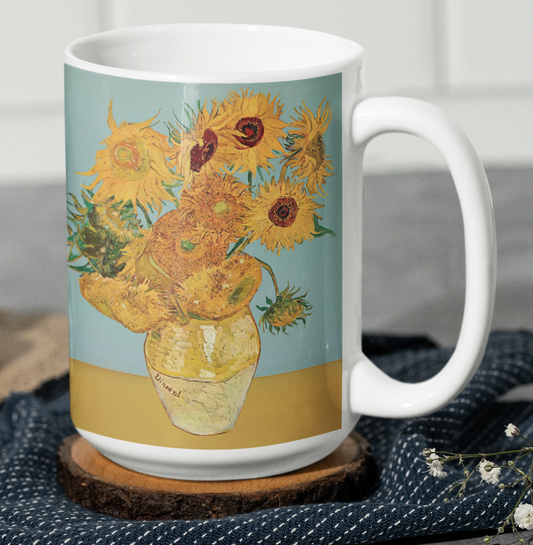 Taza Los Girasoles Van Gogh - Taza Van Gogh
