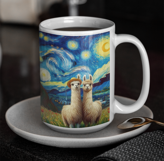 Taza La Noche Estrellada Peruana - Taza Van Gogh