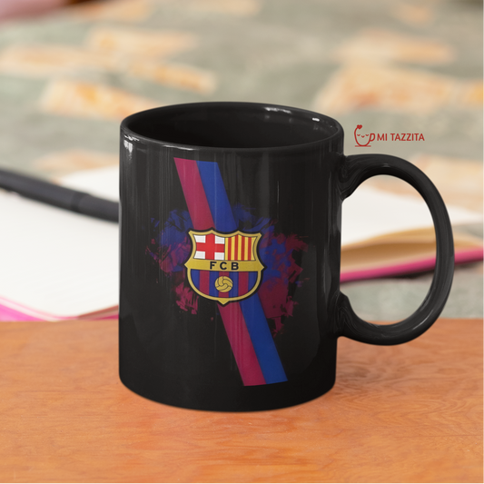 Taza Barcelona | Tazas del Barcelona - Taza Negra de 11 oz