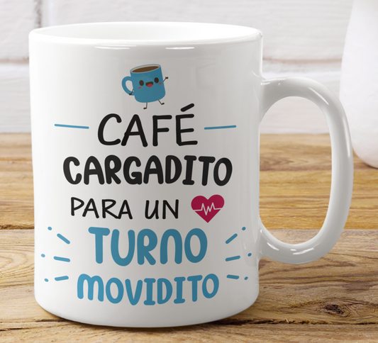 Café Cargadito para un Turno Movidito Doctor