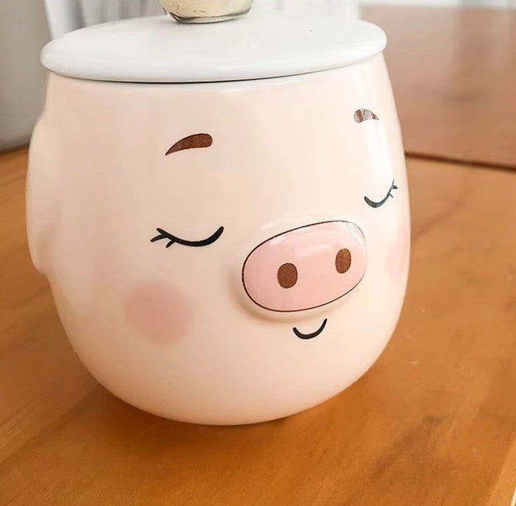Taza Cerdito con Corona - Tazas para Ellas