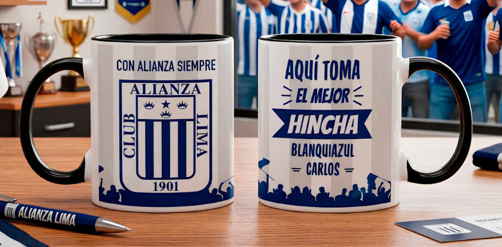 Taza El Mejor Hincha Blanquiazul Personalizado con tu Nombre | Taza Al…