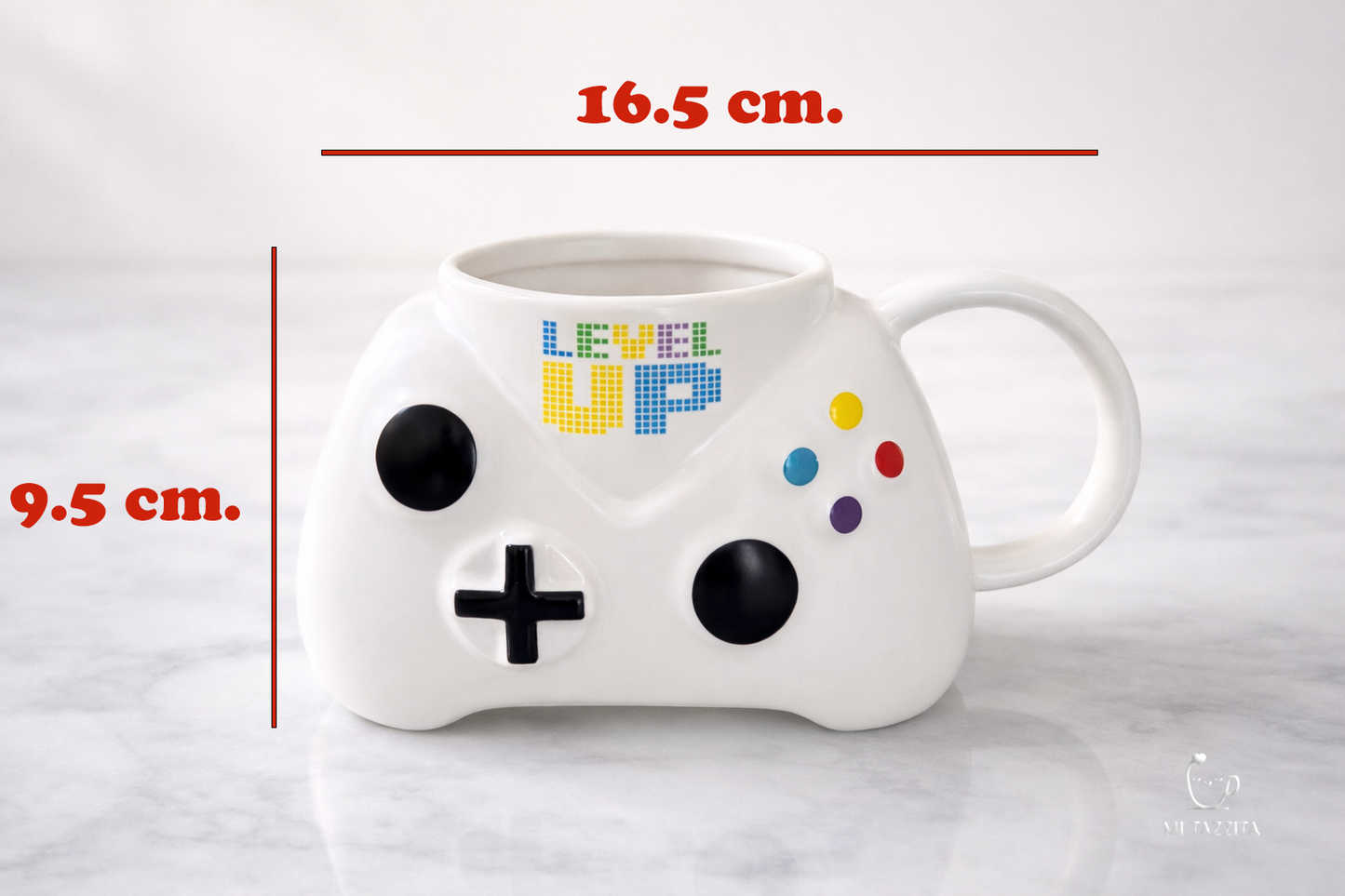 Taza Gamer Blanco - Tazas para Ellos