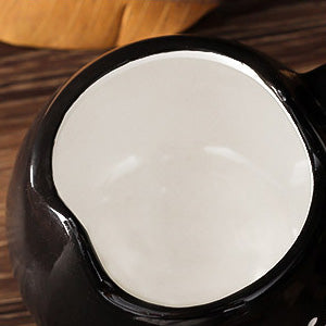 Taza Gatito con Orejitas 3D Negro