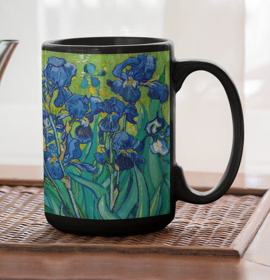Taza Los Lirios Van Gogh Taza Van Gogh