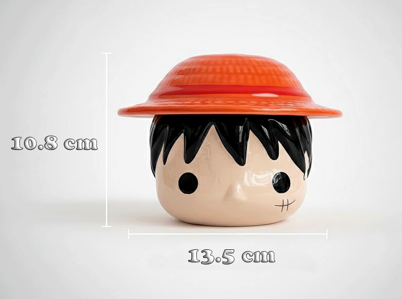 Taza Luffy en 3D - Tazas One Piece