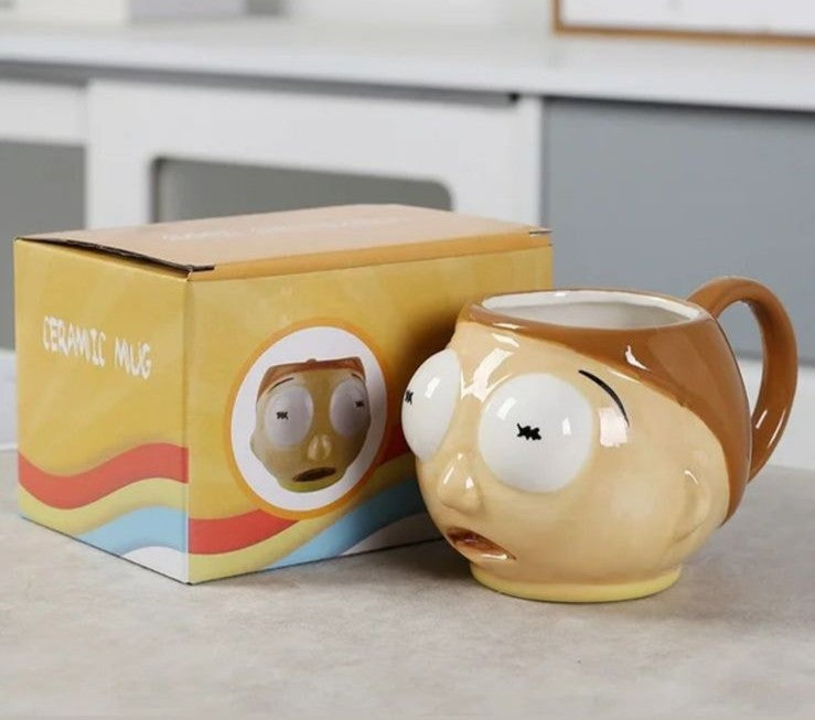 Taza Morty en 3D - Tazas Rick & Morty