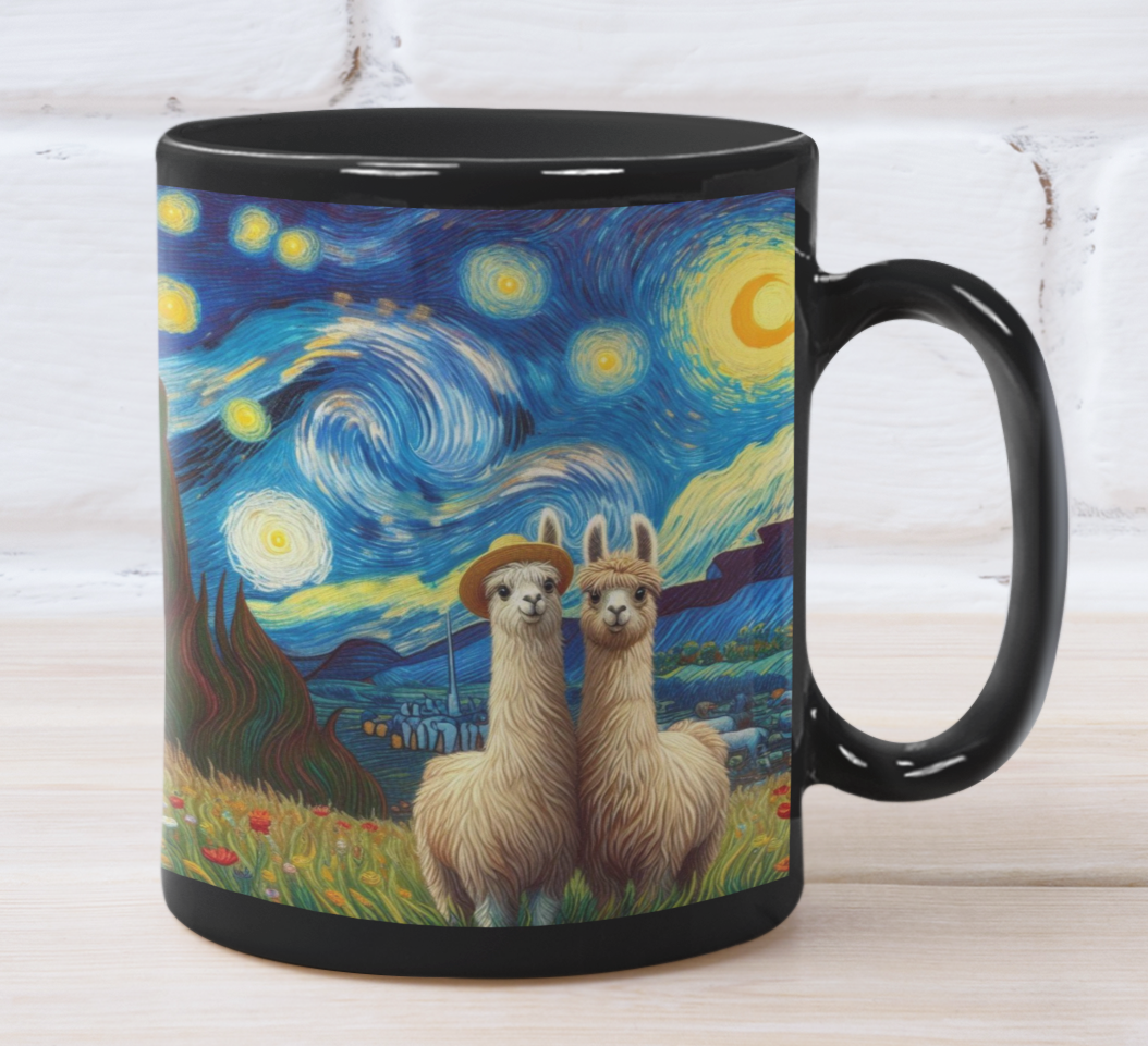 Taza La Noche Estrellada Peruana - Taza Van Gogh