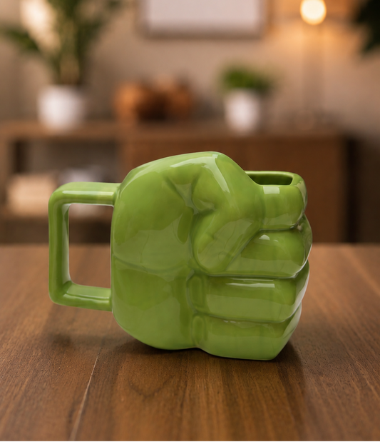 Taza Puño de Hulk | Tazas de Superhéroes Marvel
