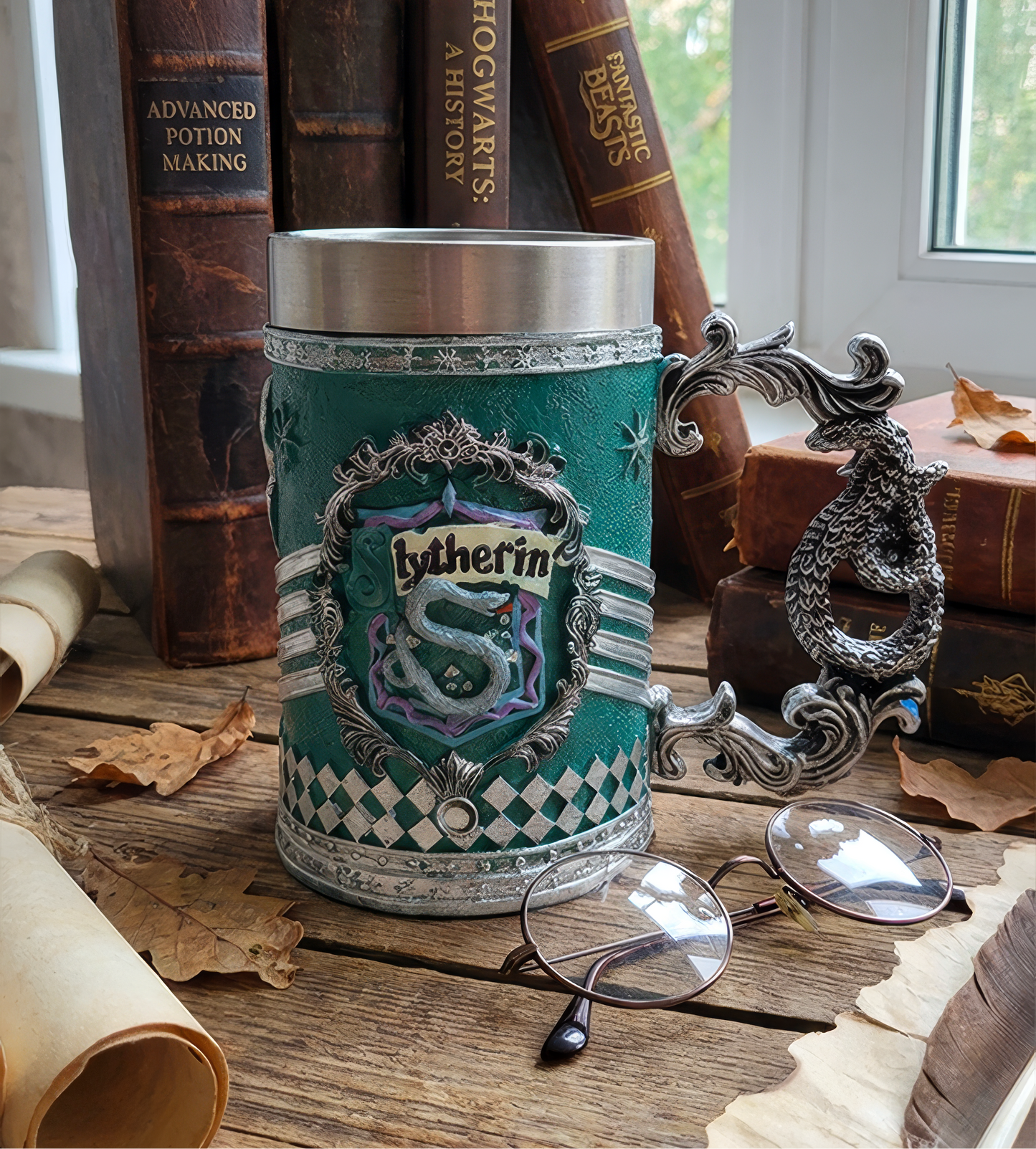 Grande Taza/Chop de Slytherin - Tazas Harry Potter