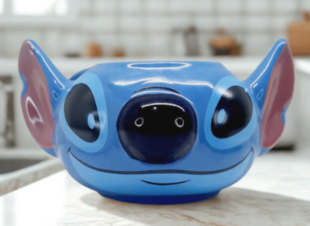 Taza Stitch Sonriente en 3D
