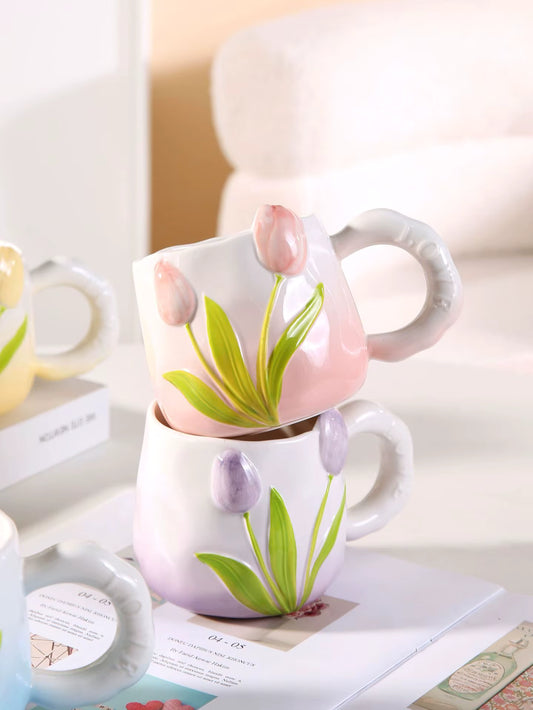 Taza Tulipanes | Tazas para Ellas2