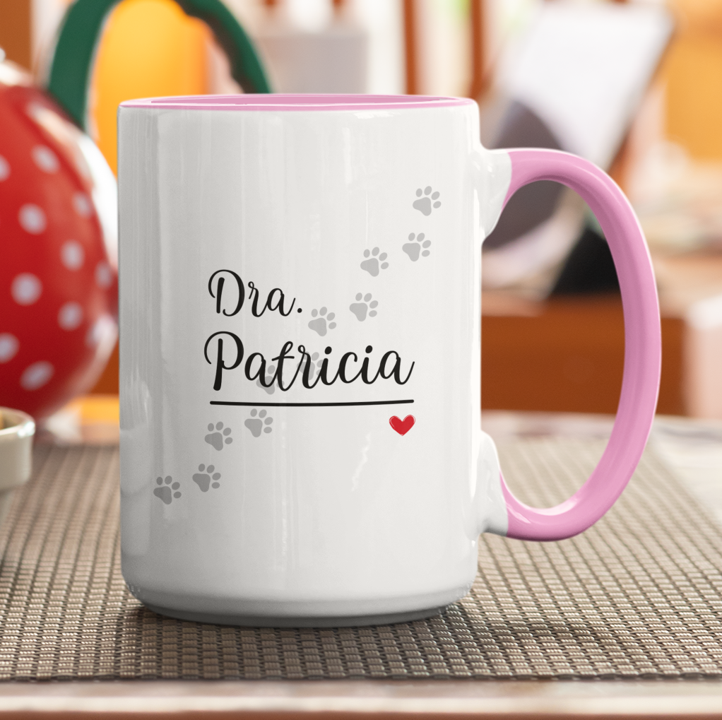 Taza para Veterinario con tu nombre - Taza para Veterinario