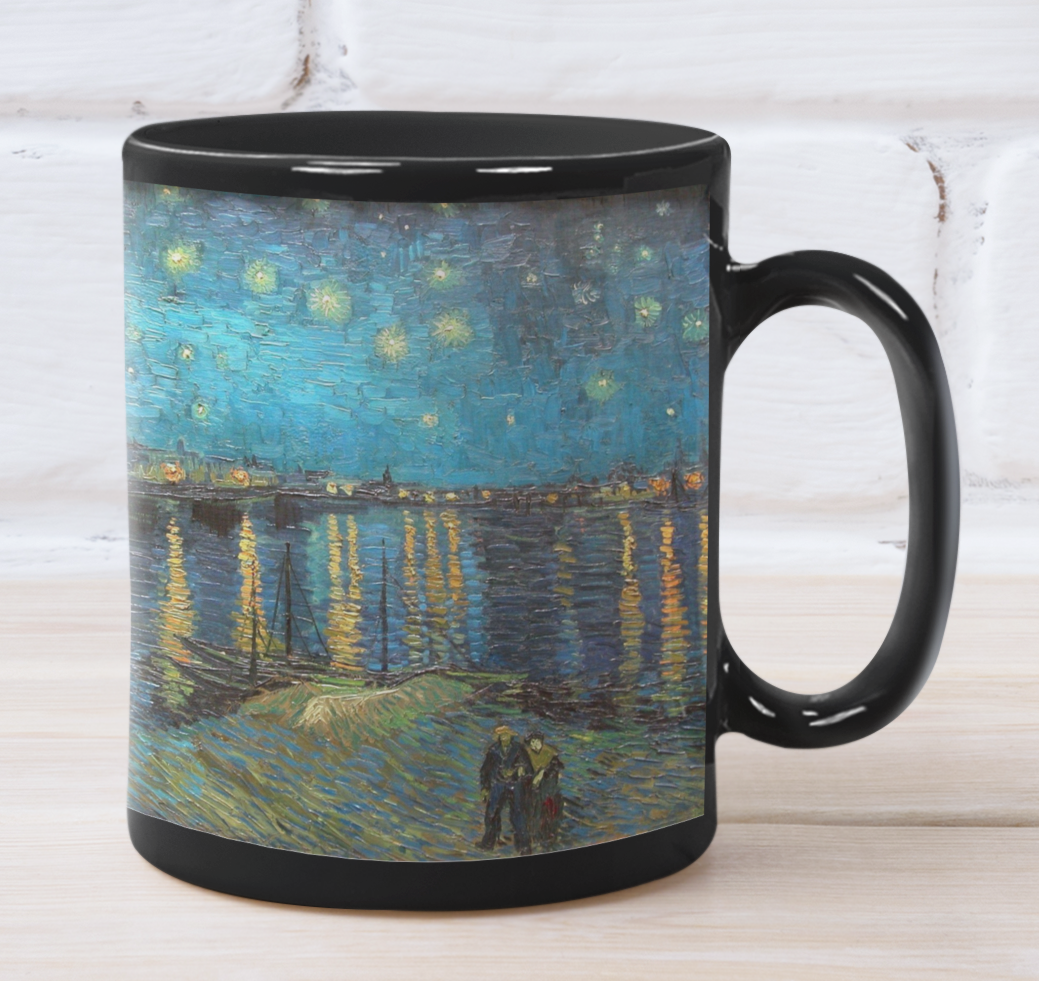 Taza La Noche Estrellada sobre Ródano - Taza Van Gogh