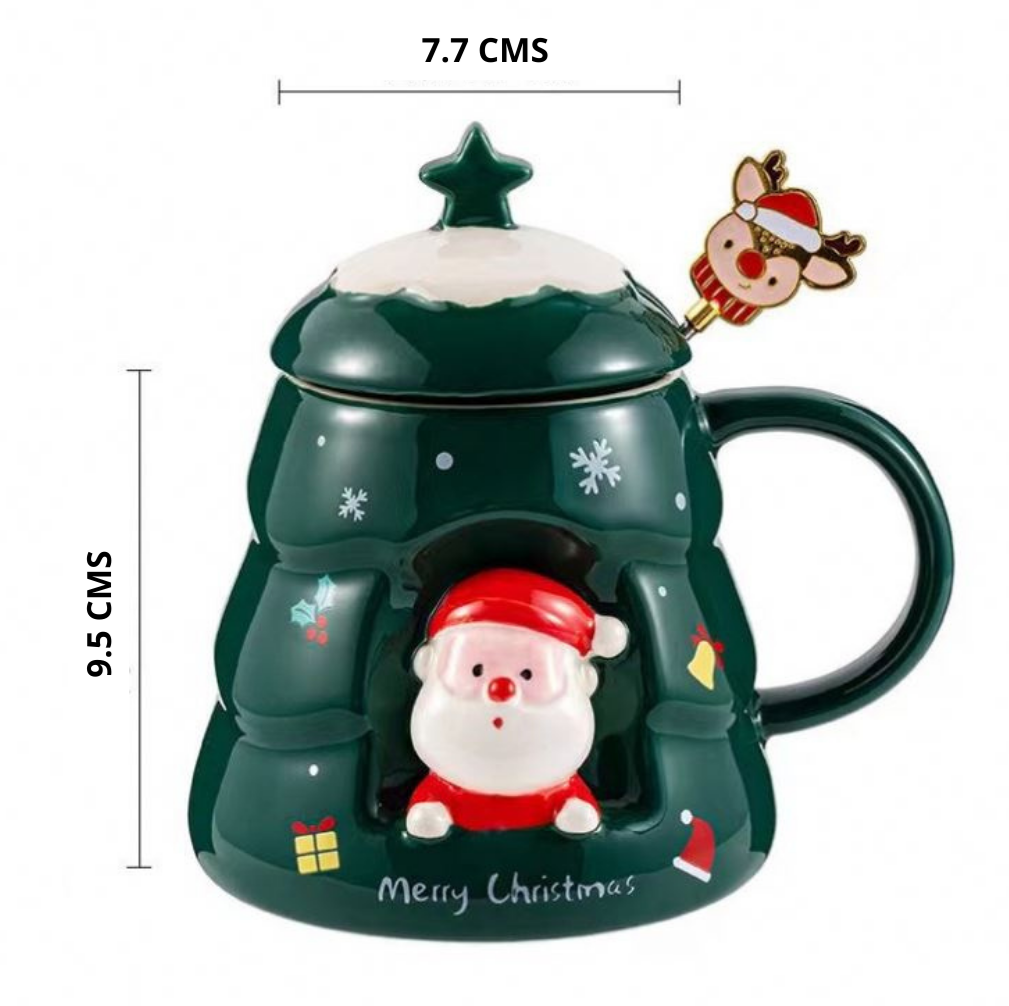 Árbol de Navidad con Ventana de Personaje