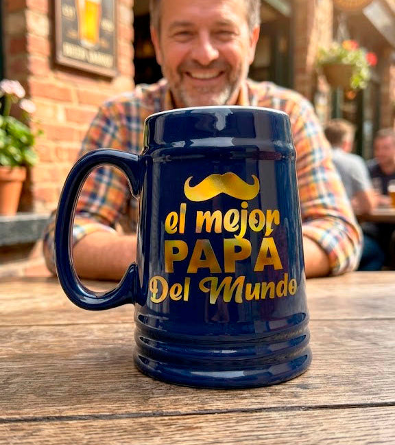 Chop/ Taza Grande Super Papá | Chop Cervecero para Papá