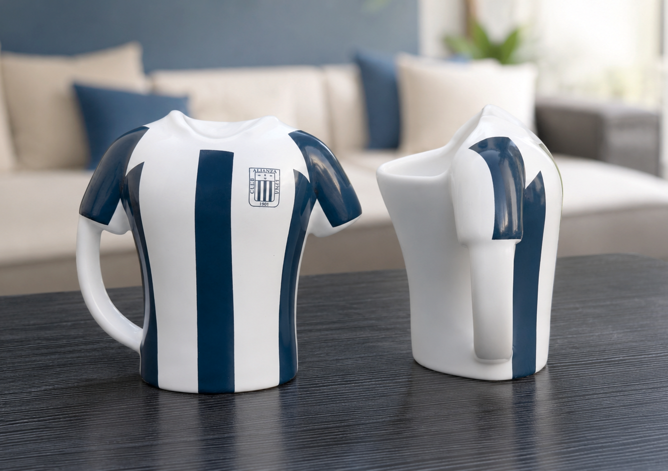 Taza Camiseta Alianza Lima 3D - Taza Alianza Lima - Taza Fútbol