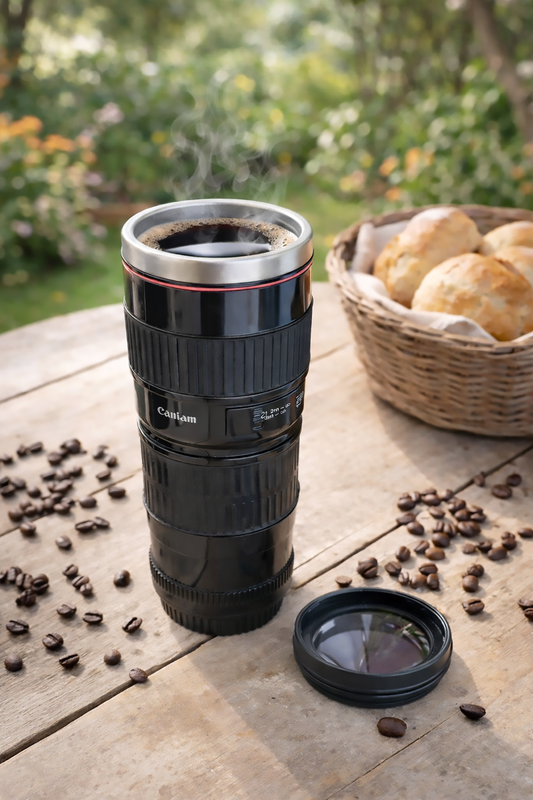 Taza/Termo Lente de Cámara | Tazas para Fotógrafos