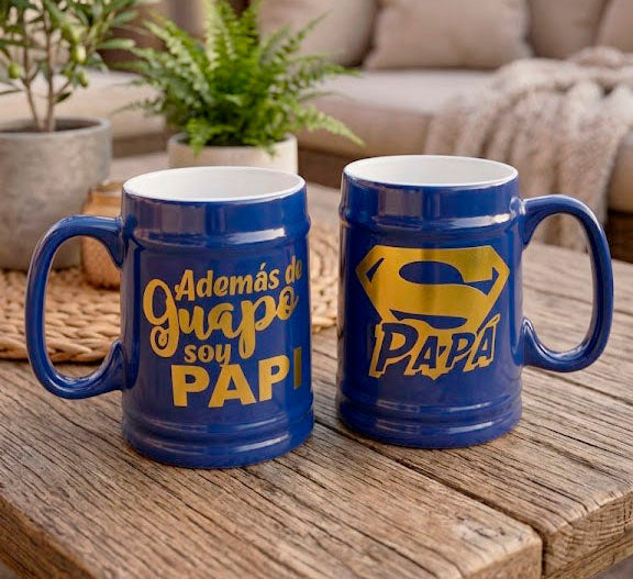 Chop/ Taza Grande Papá Guapo | Chop Cervecero para Papá