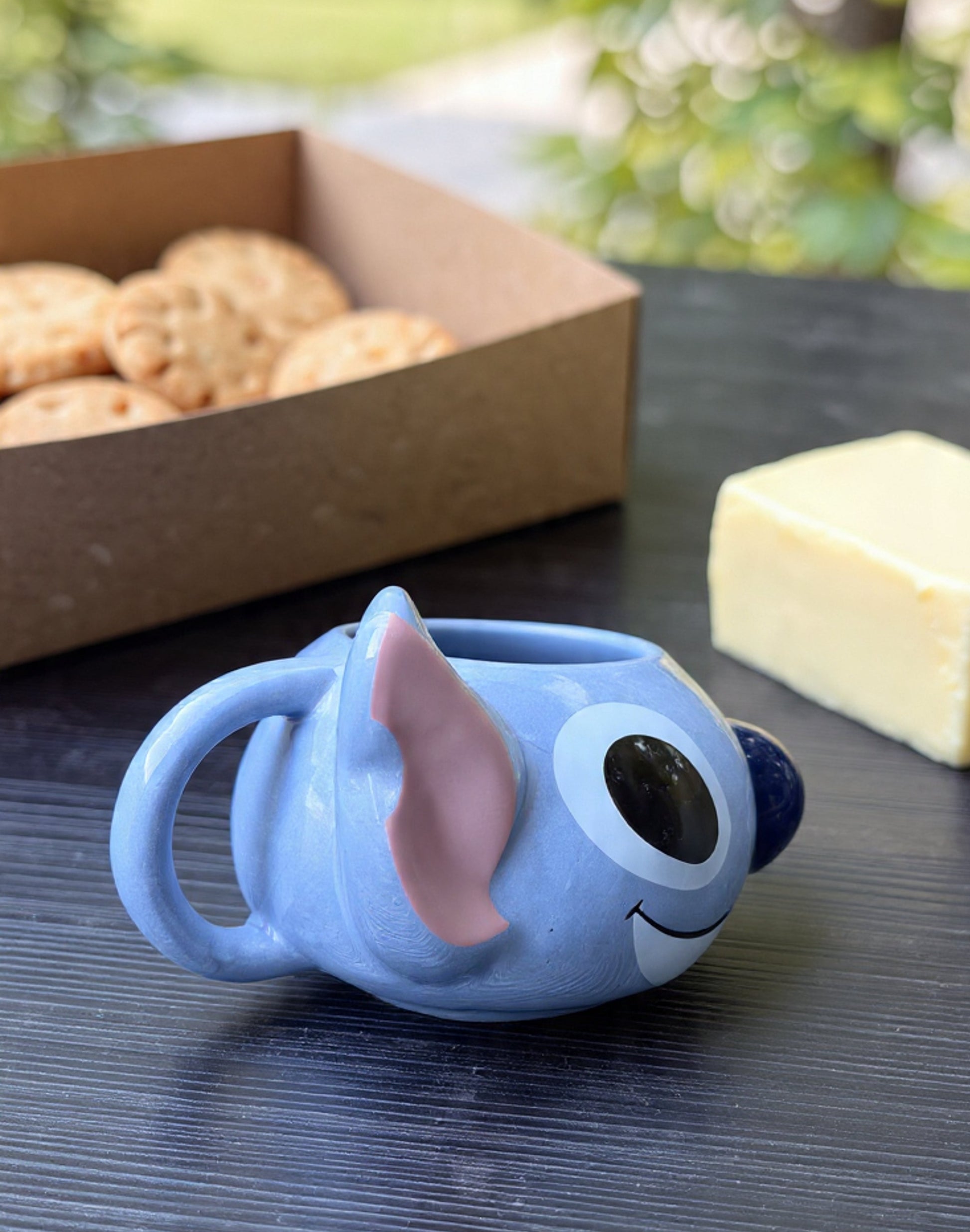 Taza de Stitch Sonriente en 3D - Tazas Lilo & Stitch