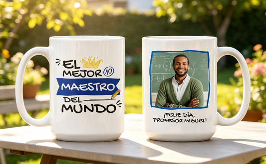 Tu Profesor Favorito en tu Taza Personalizada ☕