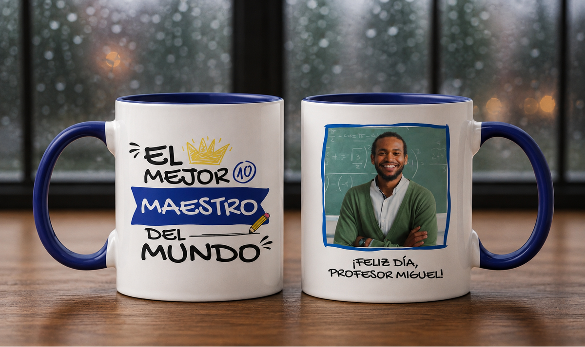 Tu Profesor Favorito en tu Taza Personalizada ☕