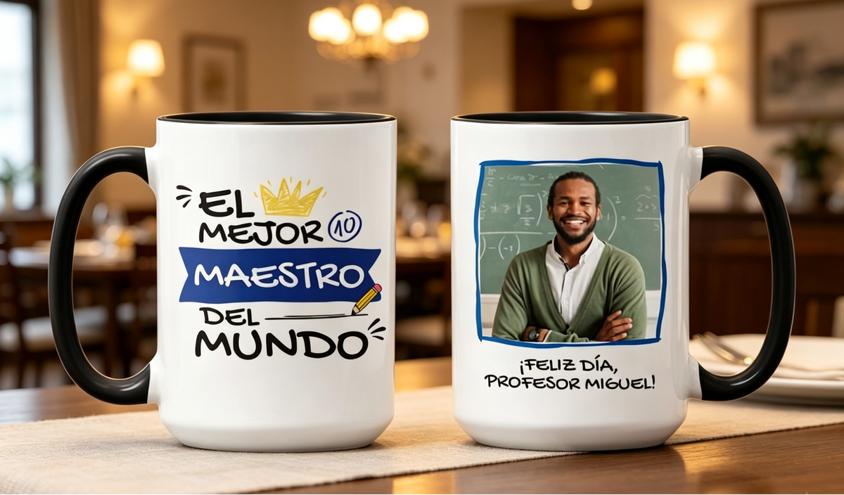 Tu Profesor Favorito en tu Taza Personalizada ☕
