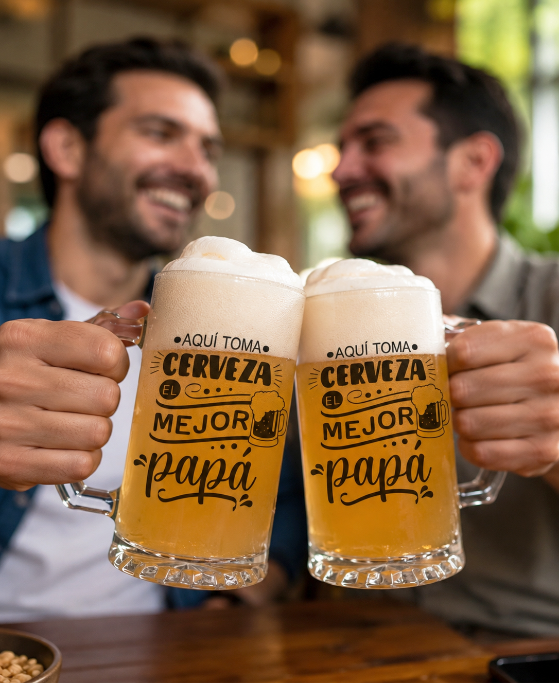 Chop Cervecero Acá toma cerveza el mejor papá 🍺| Chop Cervecero Papá | Chop Transparente