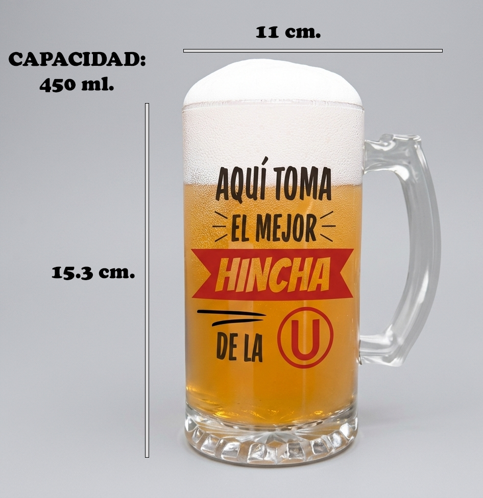 Chop Cervecero Aquí Toma el Mejor Hincha de la U