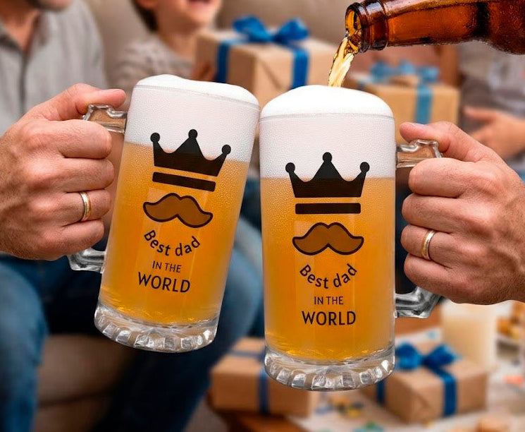 Chop Cervecero Best Dad in the World | Chop Cervecero Papá | Chop Transparente