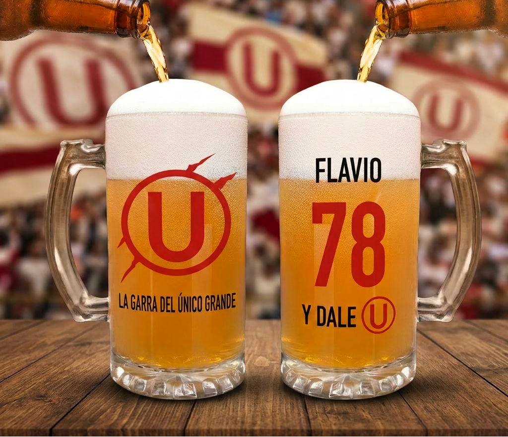 Chop Cervecero Camiseta Universitario con tu Nombre