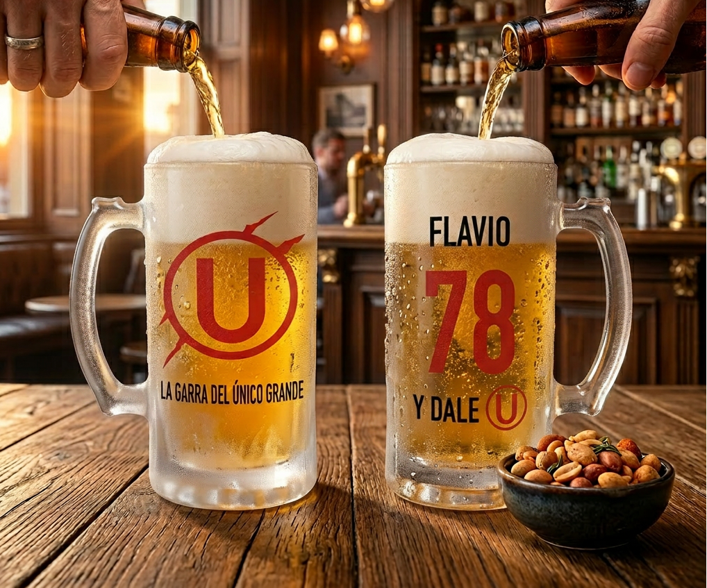 Chop Cervecero Camiseta Universitario con tu Nombre