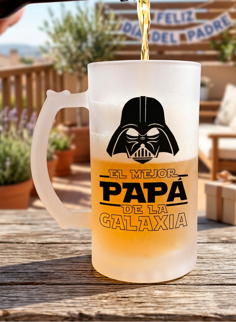 Chop Cervecero El Mejor Papá de la Galaxia | Chop Cervecero Papá | Chop Pavonado