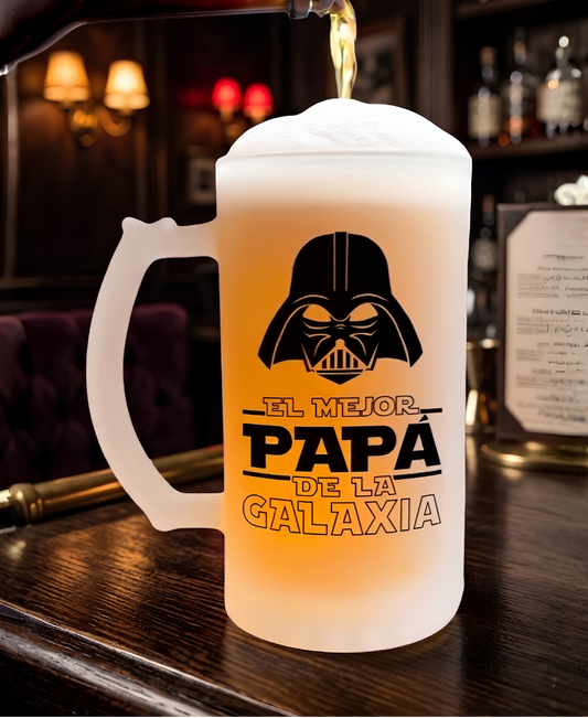 Chop Cervecero El Mejor Papá de la Galaxia | Chop Cervecero Papá | Chop Pavonado