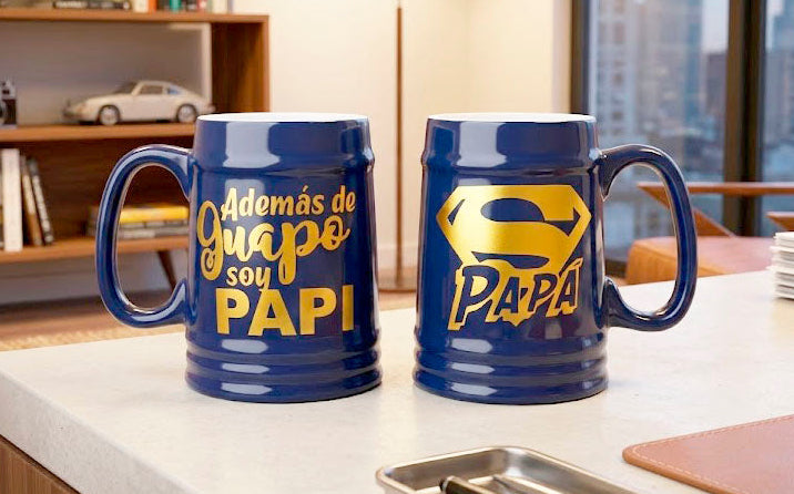 Chop/ Taza Grande Papá Guapo | Chop Cervecero para Papá