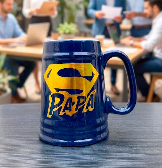 Chop/ Taza Grande Papá Guapo | Chop Cervecero para Papá