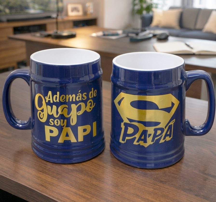 Chop/ Taza Grande Papá Guapo | Chop Cervecero para Papá
