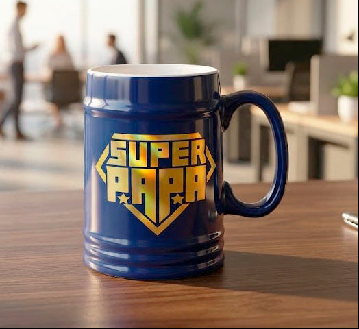 Chop/ Taza Grande Super Papá | Chop Cervecero para Papá