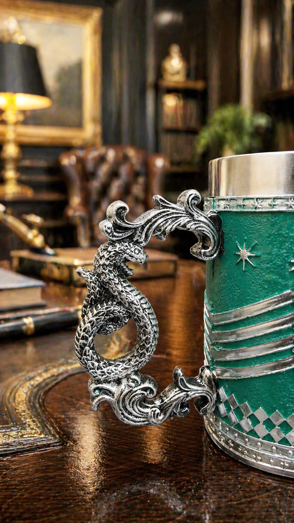 Grande Taza/Chop de Slytherin - Tazas Harry Potter 