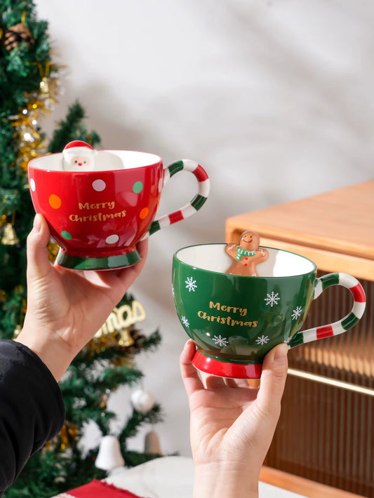 Grande Taza Navideña tipo Bowl - Tazas Navideñas