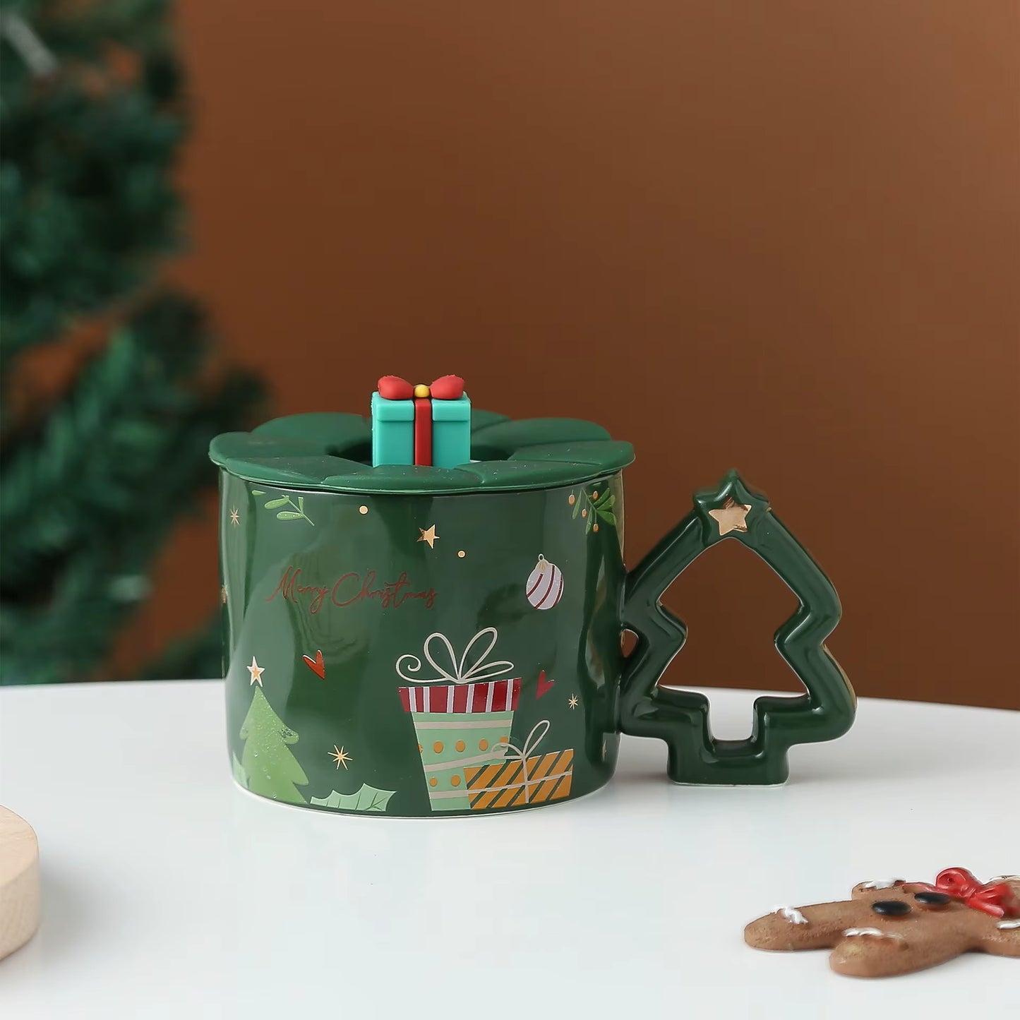 Linda Taza Asa Arbolito con Tapa