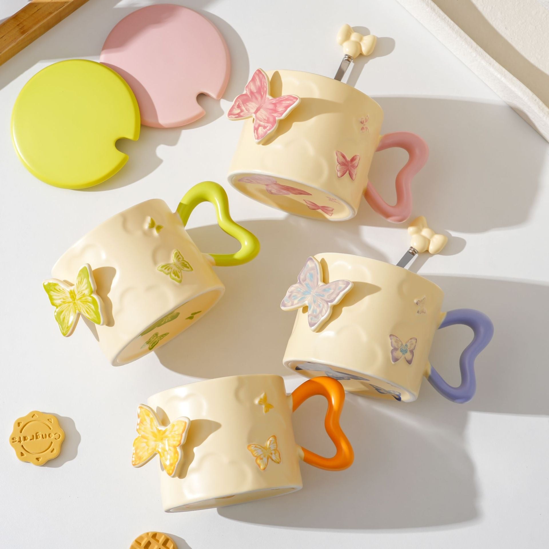 Lindas Tazas de Mariposas | Tazas para Ellas 