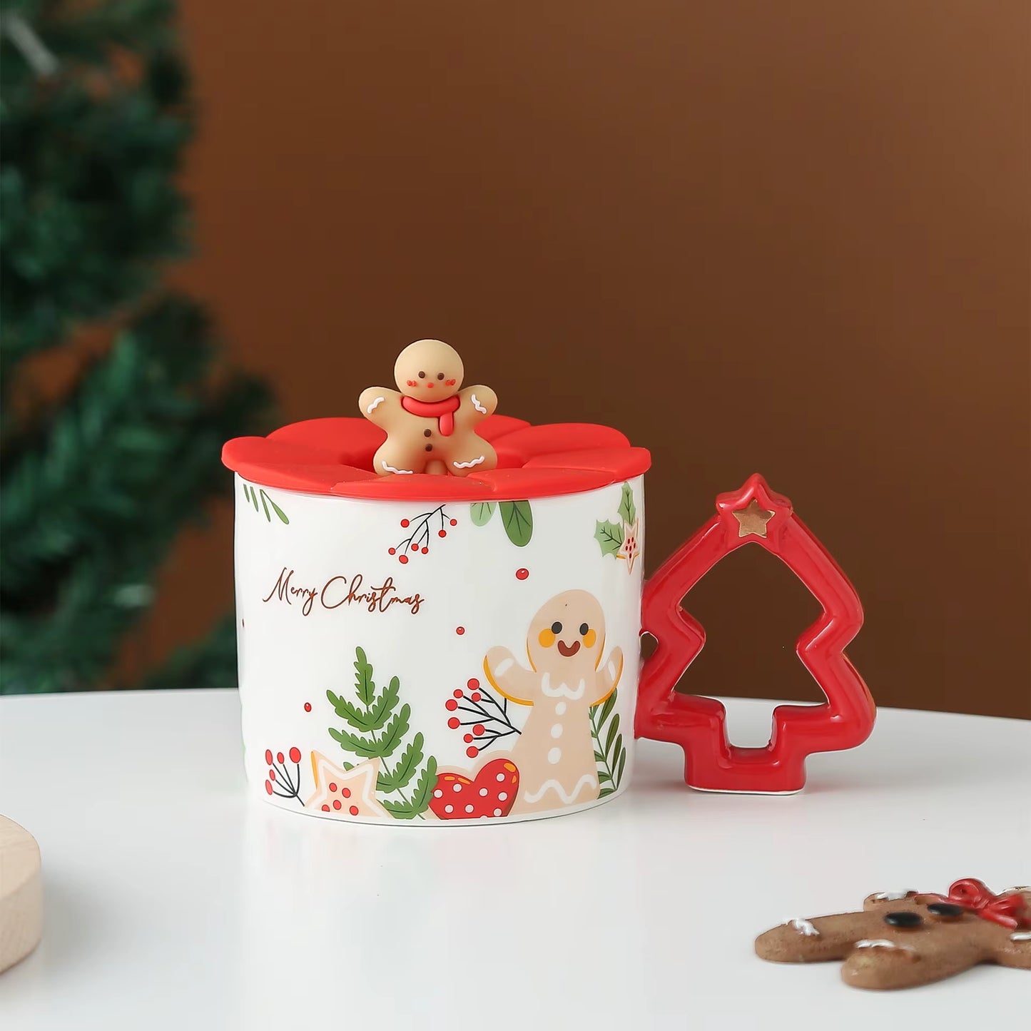 Linda Taza Asa Arbolito con Tapa