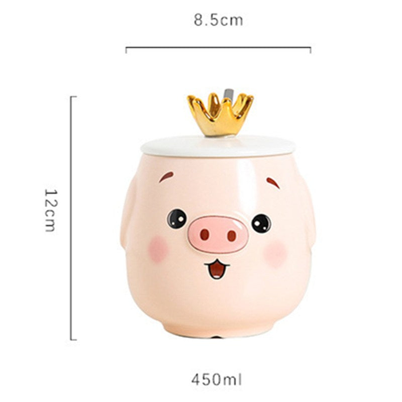 Taza Cerdito con Corona - Tazas para Ellas