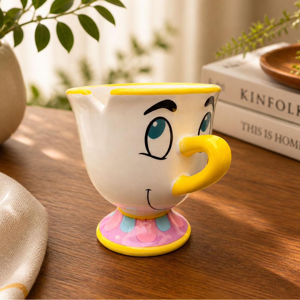 Taza Chip de la Bella y la Bestia